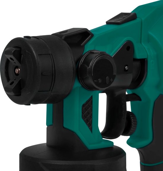 VONROC Accu verfspuit – VPower 20V – Zonder accu & lader – Inhoud 800 ml – Incl. accessoires
