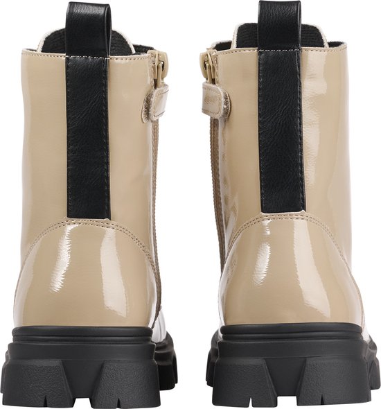 Bullboxer Aaf504f6s Veterboots - Laarzen Met Veters - Meisjes - Taupe - Maat 36
