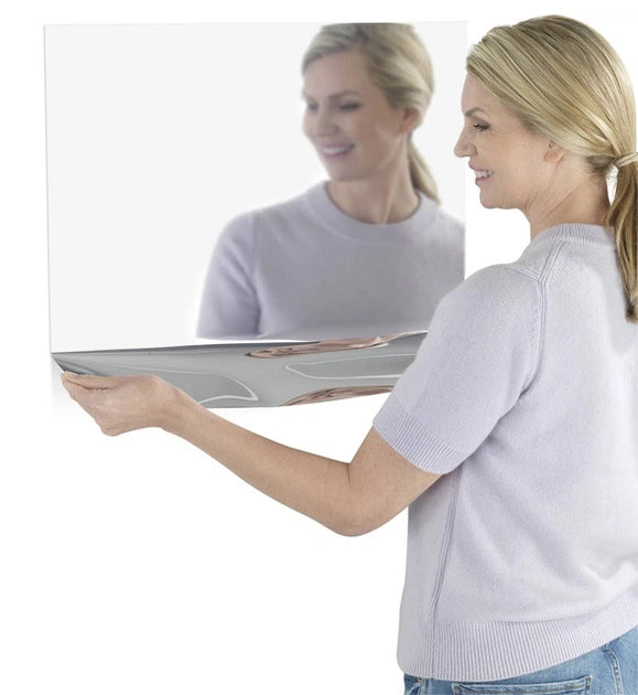 Maximex Zelfklevende Spiegelfolie 50 x 58 cm – Zilver – Decoratieve Spiegel
