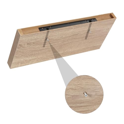 Eugad Wandplank - Robuuste Zwevende Plank - Eiken - 50 cm