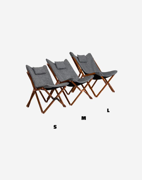 Bo-Camp - Urban Outdoor - Kinder relaxstoel - Bloomsbury - S - Oxford polyester - Beige