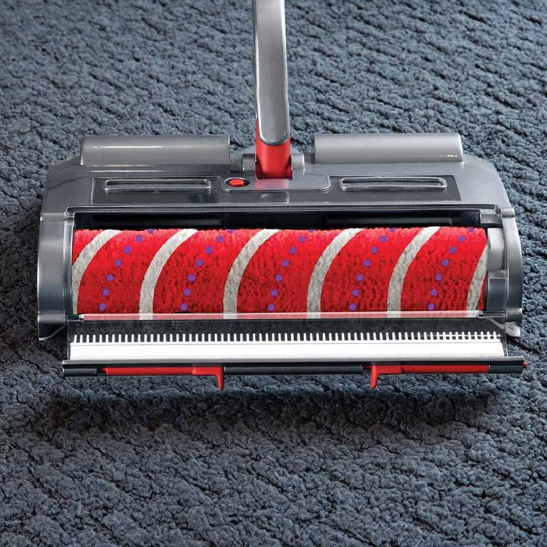 Livington Voom Draadloze Turbobezem - Microborsteltechnologie - Krachtige Reiniging - Flexibele Handgreep