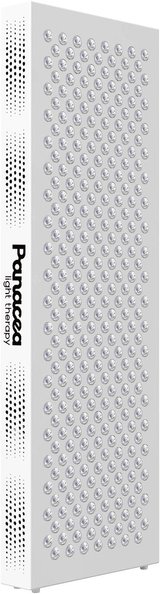 Panacea - ATP Pro 1500 Roodlichttherapie Paneel - 92 x 30 x 7 cm - Metaal & Aluminium - 8 Golflengtes & Touchscreen - 1500 Watt Professioneel Vermogen - Full-Body Herstel