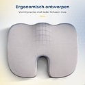 SafeLife Zitkussen orthopedisch & ergonomisch - stuitkussen - wigkussen - ergonomisch zitkussen