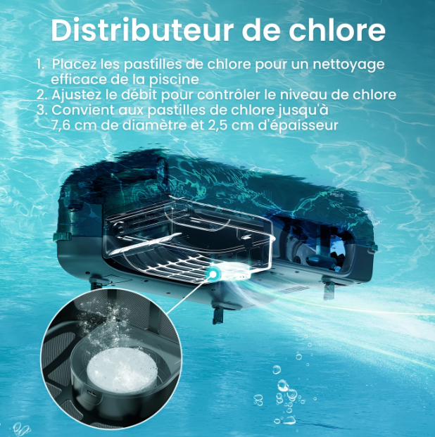 Aiper EcoSurfer S2 Zwembadoppervlaktereiniger - Zonne-energie, 35u Batterij, Wi-Fi/Bluetooth