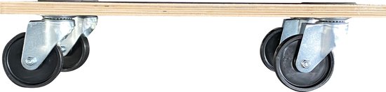 T4all Transporthulp - Meubelroller - Hondje / trolley - 58x30cm - 300kg draagkracht