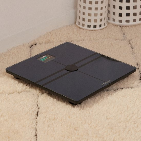 Withings Body Comp - Zwart-Slimme Weegschaal - Volledige lichaamsanalyse