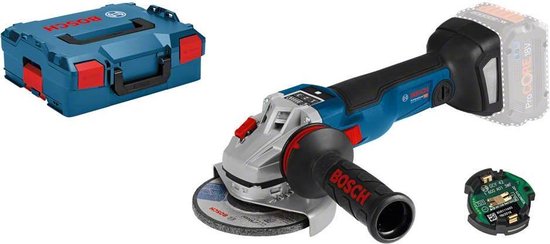 Bosch Professional GWS 18V-10 SC Accu Haakse Slijper 125mm 18V Basic Body in L-Boxx - 06019G350B