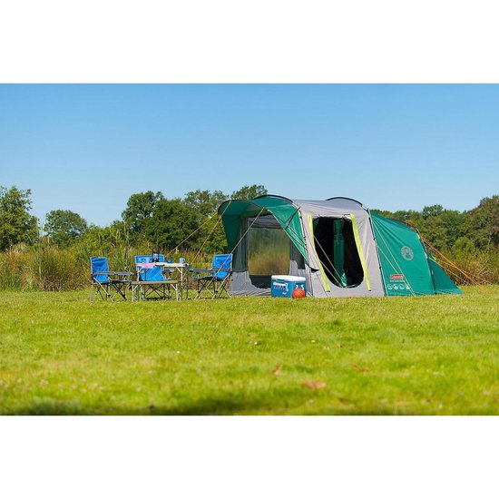 Coleman Oak Canyon 4 - 100% polyester - 4 personen - Grijs/Groen