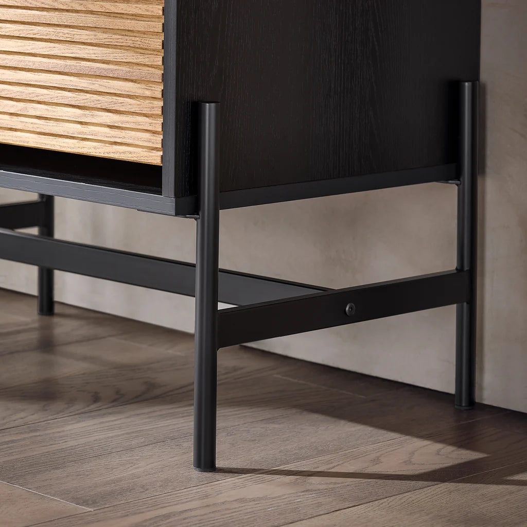 SoBuy HFSR03-SCH Schoenenkast Halmeubel met 1 Lade en 2 Kleppen voor Entree en Hal