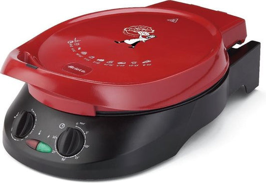 Ariete 908 1pizza('s) Zwart, Rood pizzamaker en -oven