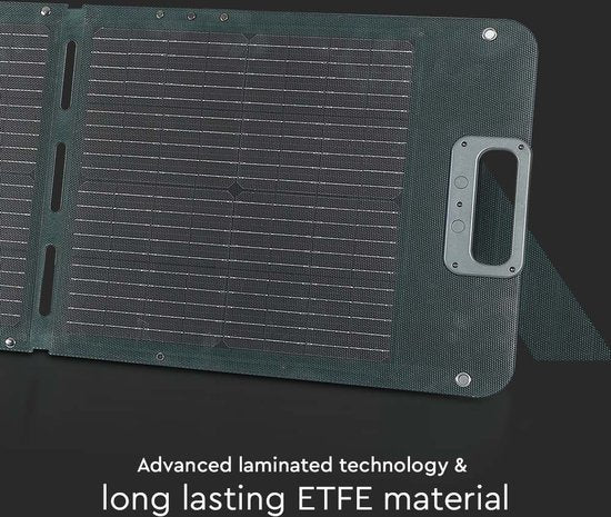 V-TAC VT-10080 Zonnepanelen - Opvouwbaar - 80 Watt - IP67