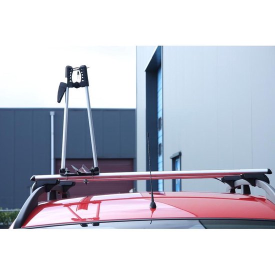 Twinny Load Dakfietsdrager – 1 Fiets – Stevige Frameklem – Universele Dakdrager Pasvorm