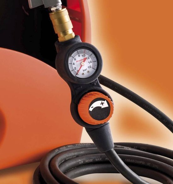 NUAIR Compressor - Zonder Olie - Super Boxy - 2 L / 1.5 Hp / 8 Bar
