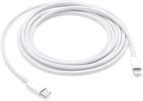 Apple - Lightning Oplaadkabel - USB‑C naar Lightning - 2m - Wit