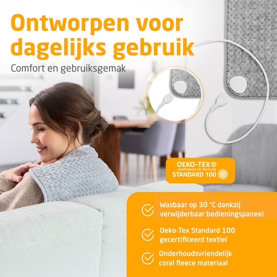 medisana HP 516 warmtekussen grijs