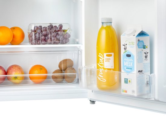 Tomado TLT4702W - Tafelmodel koelkast - 93 liter - 3 draagplateau's - Energielabel E - Wit