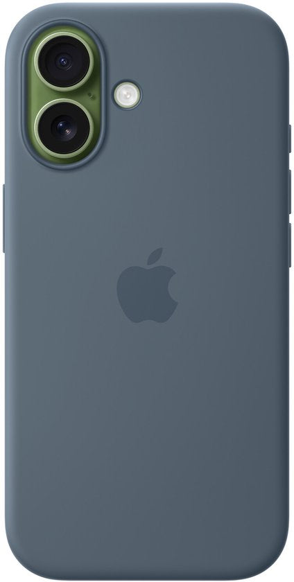 Siliconenhoesje met MagSafe voor iPhone 17 - Ankerblauw