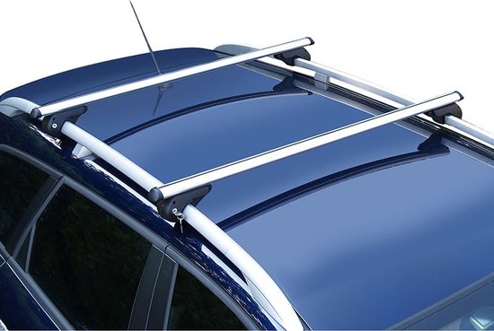 Pro Plus Dakraildrager - Lengte 120 cm - Aluminium - Maximale Belasting 90 kilo - 2 stuks