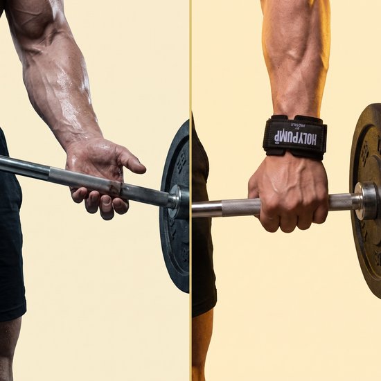 ProTrue® Lifting Straps - Deadlift Straps - Power Grips - Lift Straps voor Fitness, Bodybuilding, Crossfit & Krachttraining