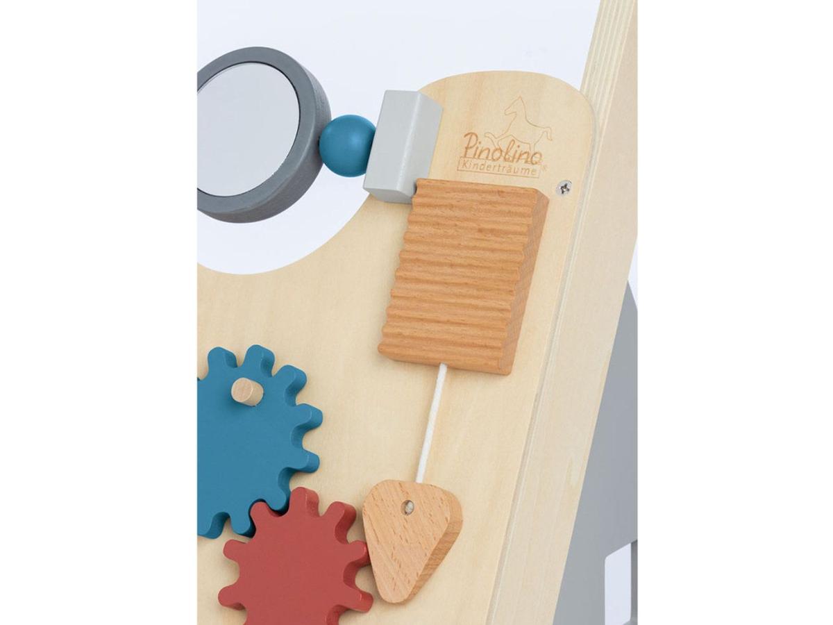 Pinolino Titus Houten Loopwagen - Activity Walker - Grijs