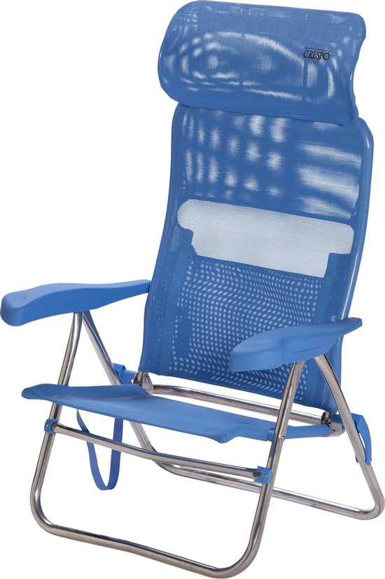 Crespo - Strandstoel - AL/205 - Compact - Blauw
