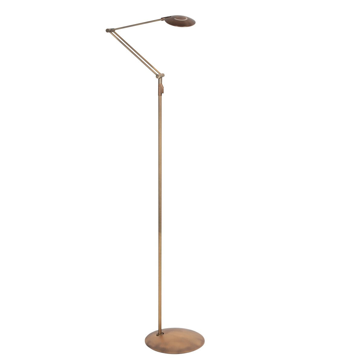 Steinhauer Exclusive - vloerlamp - Zenith2 - brons - kunststof metaal - designlamp - LED - 4391BR