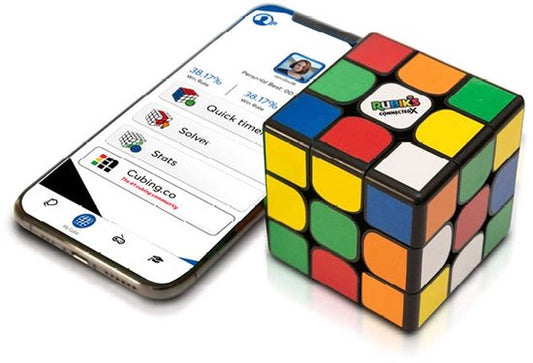 Rubik's Connected X - Slimme Kubus - Bluetooth Kubus - Educatief Speelgoed - Interactief Speelgoed - 3cm x 3cm