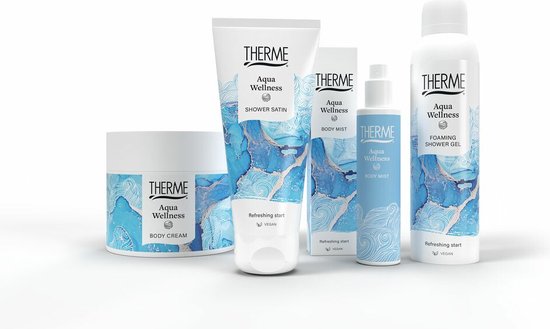Therme Aqua Wellness Body Cream - 6 x 225 gr - Voordeelverpakking
