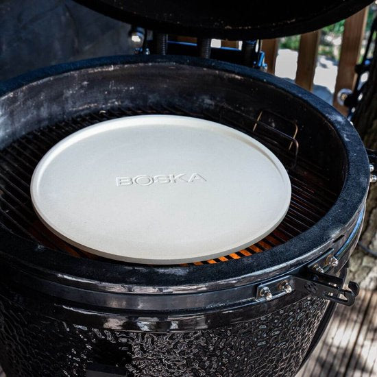 Boska Pizzasteen Deluxe - voor Oven & BBQ - Knapperige pizza's - Ø 29,5 cm - BBQ Accessoires