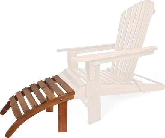 Casaria Voetsteun Adirondack - Acaciahout - 160kg Belastbaar Bruin