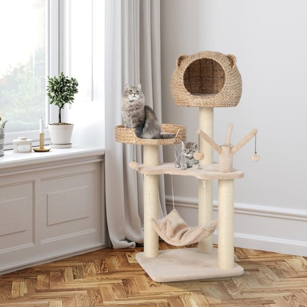 Coast Krabpaal - Kattenpaal - Kattenmand - 121cm Hoog