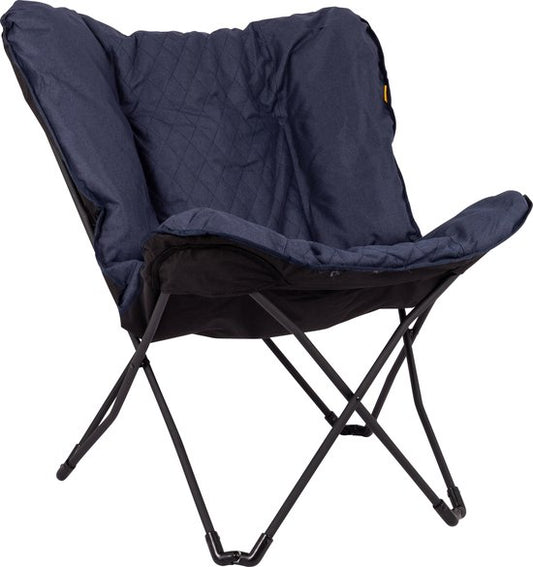 Bo-Camp - Industrial - Vlinderstoel - Himrod - L - Blauw