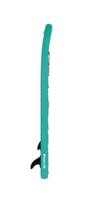 LifeGoods SUP Board - Complete Set - 320 x 81 x 15 cm - 135 kg - Mintgroen/Zwart