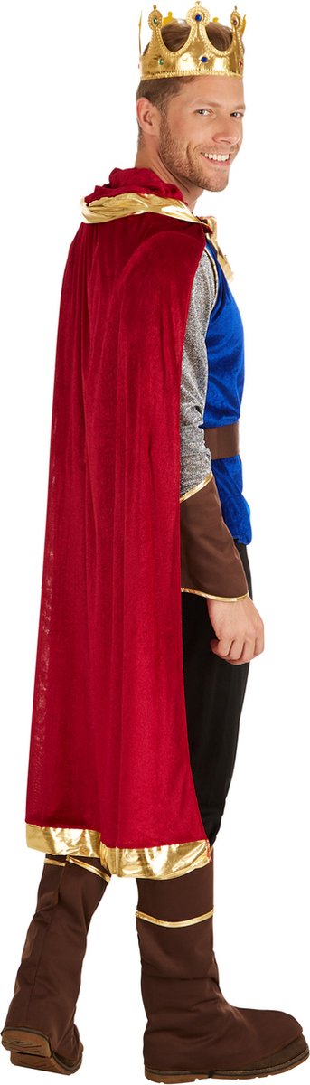 dressforfun - Herenkostuum koning m - verkleedkleding kostuum Halloween - feestkleding - carnavalskleding