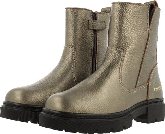 Bullboxer - Chelsea Boot - Vrouw - Goud - Maat 34 - Laarzen