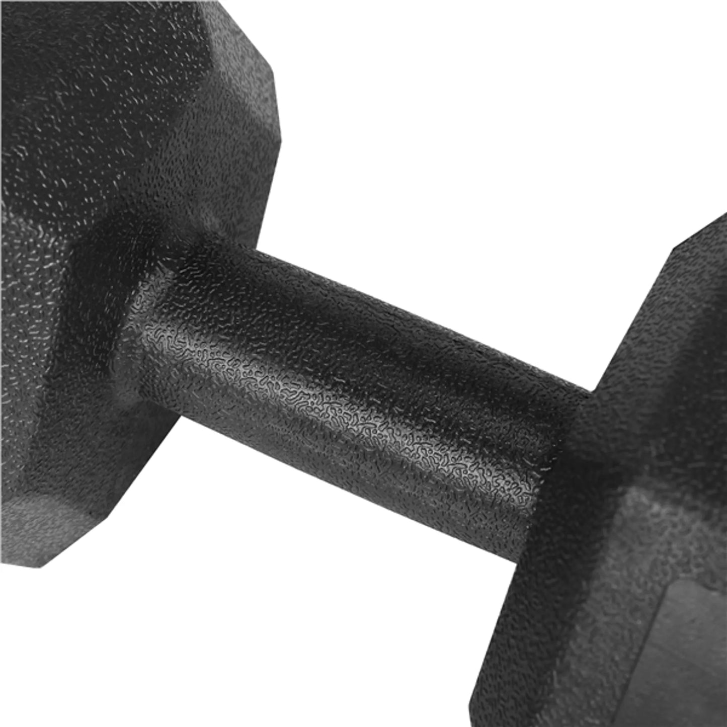 Yaheetech Dumbbells 7,5 kg Set Van 2 – Voorzien Van Zeshoekig Anti-rol Ontwerp En Ergonomische Handgreep En Vloerbeschermende Pvc-coating – Voor Krachttraining En Cardio – Zwart Gietijzer Beton En Pvc – 31 x 14,6 x 14,6 cm
