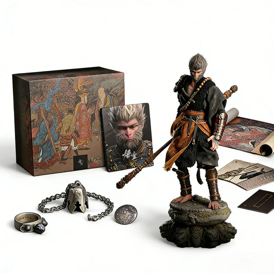 Game Science Black Myth: Wukong Collector's Edition Geschenkdoos - Actiefiguur 1:6 315x100x55 mm - Sieradenset en Zijden Rolschildering