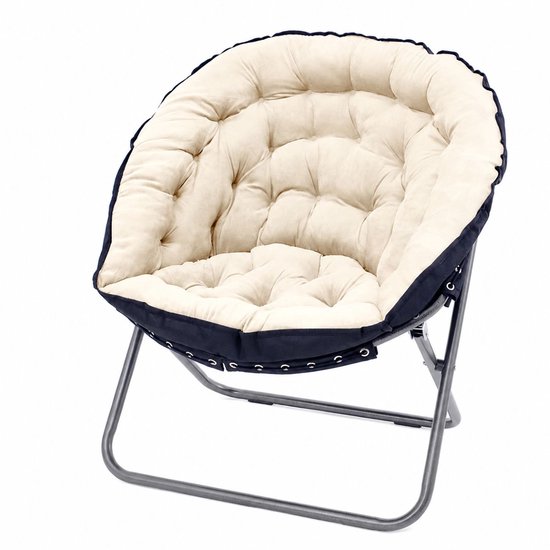 Moon Chair Opvouwbaar – Campingstoel – Loungestoel – Verstelbaar – Gevoerde Klapstoel