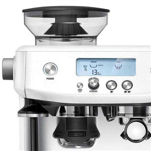 Sage The Barista Pro SES878 - Espressomachine met Koffiemolen – Sea Salt RVS