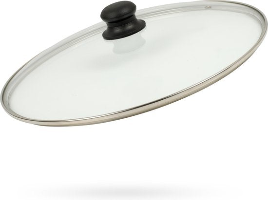 Princess 162367 XL Snackpan - Elektrische Hapjespan – Met deksel - Regelbare thermostaat - 1800W - Krachtig dubbel verwarmingselement - Groot - 5.4 Liter - 1.5 meter snoer