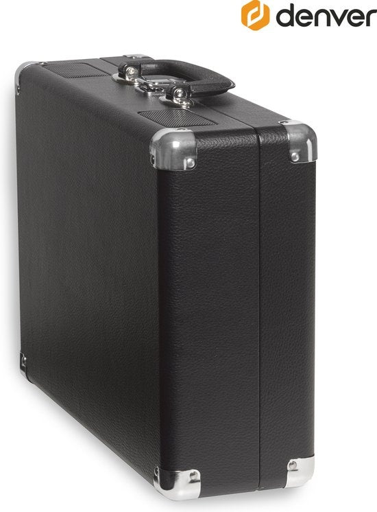 Denver Platenspeler - Ingebouwde Speakers - Incl. PC Software - Auto-stop - Retro - VPL120 - Zwart