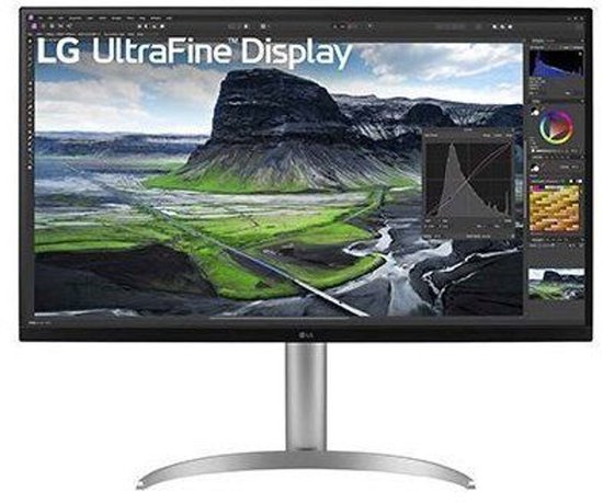 LG UltraFine 32UQ850V-W - 4K IPS Zwart Monitor - USB-C 90w - 32 inch