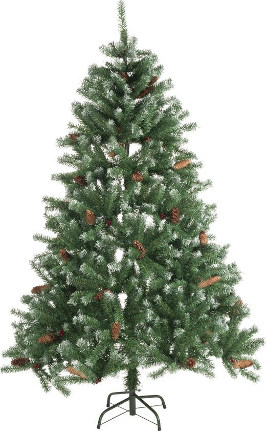 Christmas Gifts Kerstboom - Inclusief Dennenappels - 210 cm - Groen