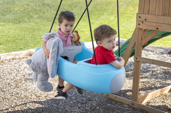 Step2 Rocket Swing for Two - tweepersoons raketschommel - Verstelbare heupgordels