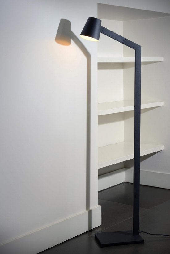 Lucide MIZUKO - Leeslamp - Ø 13 cm - 1xE14 - Zwart