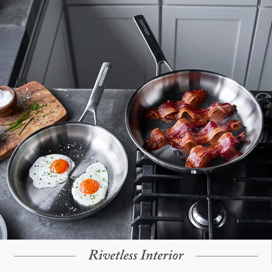 Merten & Storck Pannenset RVS 4-delig