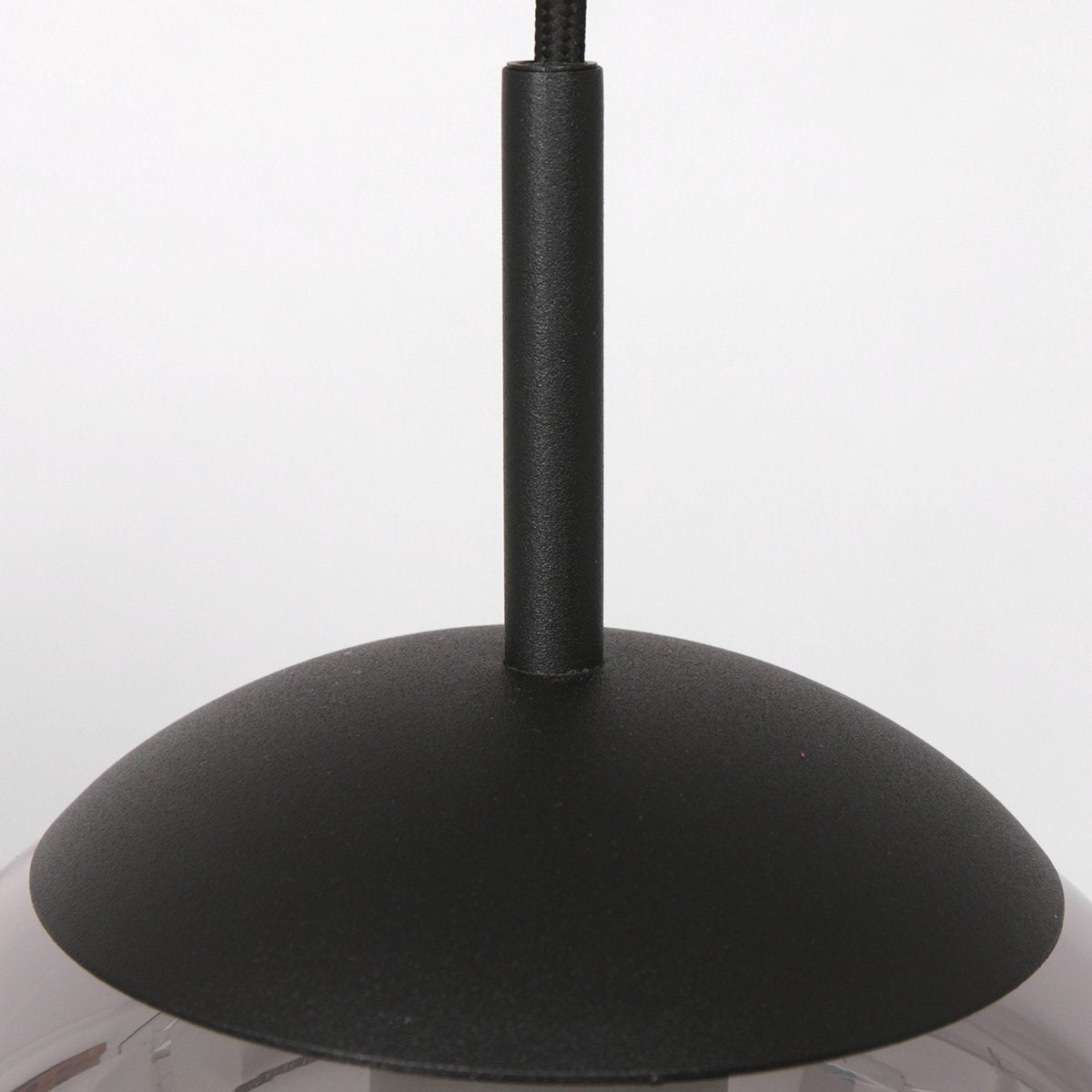 Steinhauer - hanglamp - Bollique LED - zwart - glas metaal - design lamp - E27 - 3499ZW