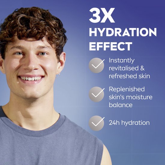 NIVEA MEN HYDROCARE Aftershave Balsem - Balm - Hydrateert 24u - Aftershave Balm - 100 ml