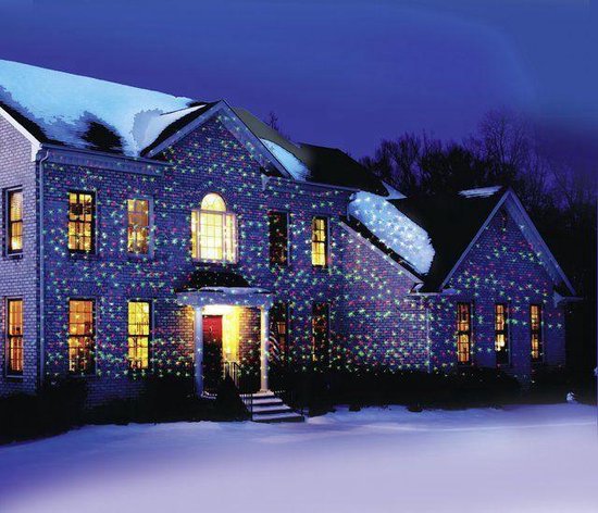 Kerst licht projector - Star Shower Motion (laser projector met bewegende patronen)
